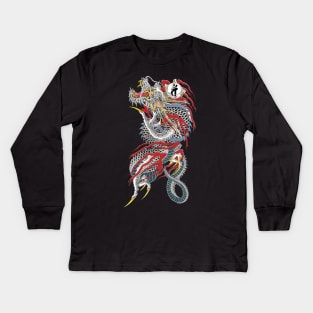 Kiryu Tatoo Kids Long Sleeve T-Shirt